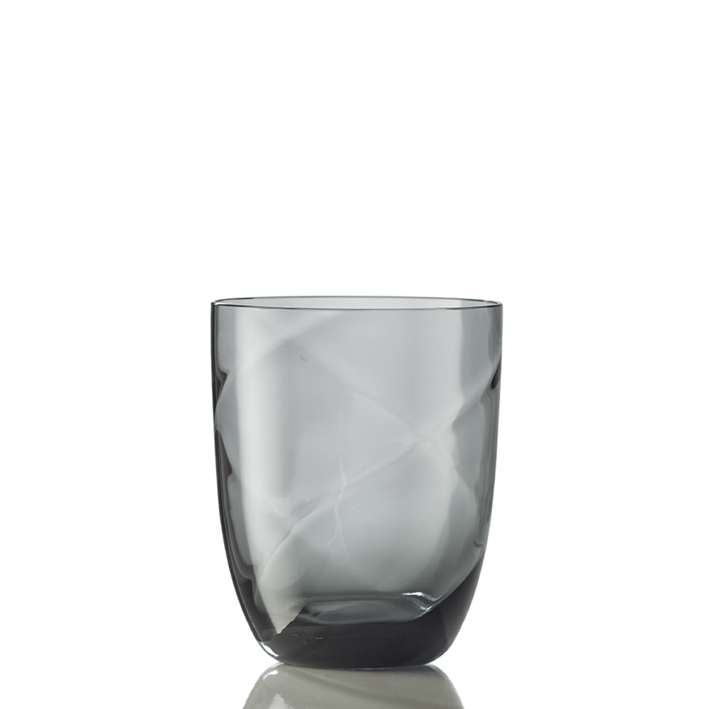 Idra Textured Murano Glass Tumbler, Lente