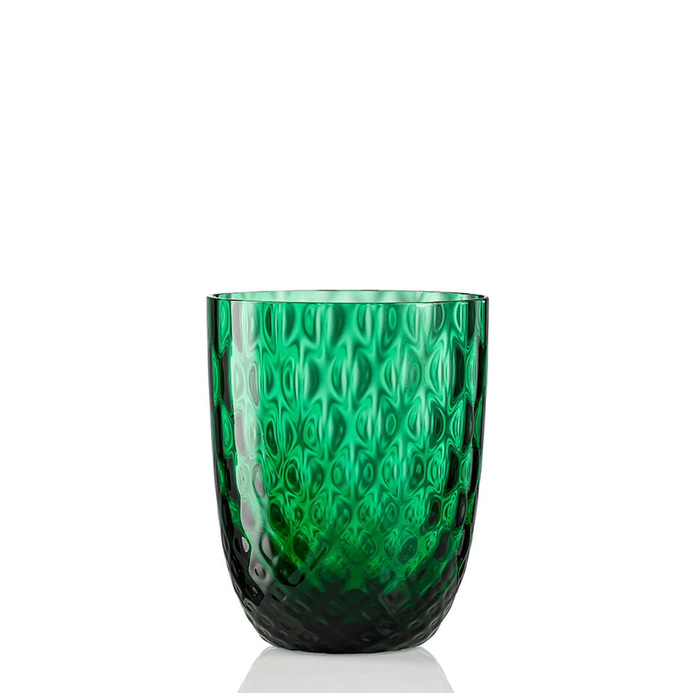 Idra Textured Murano Glass Tumbler, Balloton