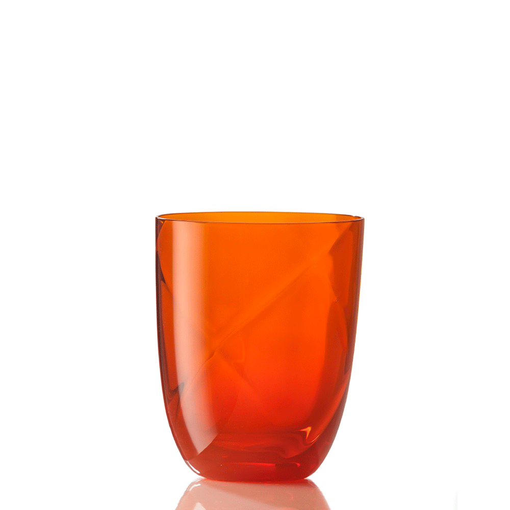 Idra Textured Murano Glass Tumbler, Lente