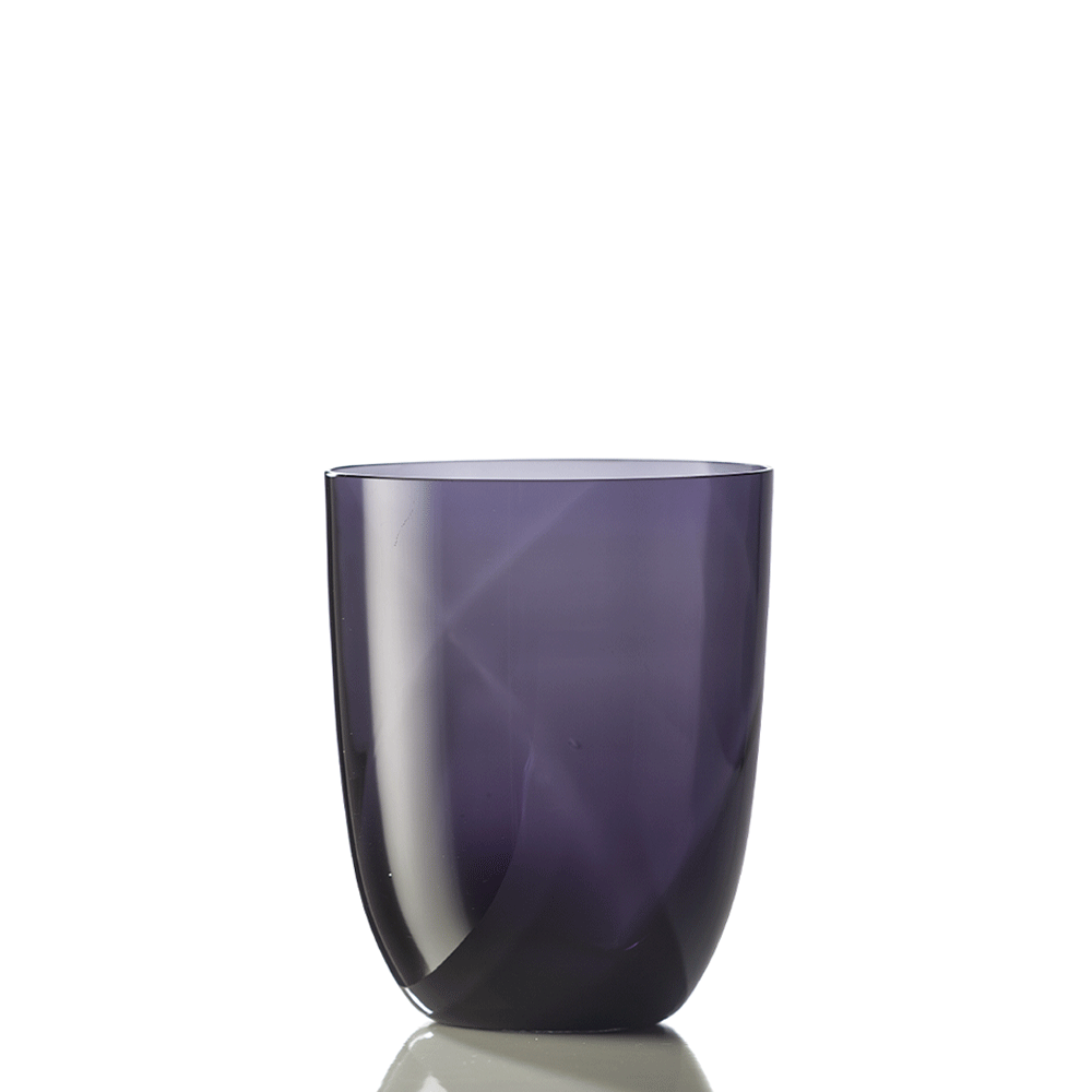 Idra Textured Murano Glass Tumbler, Lente