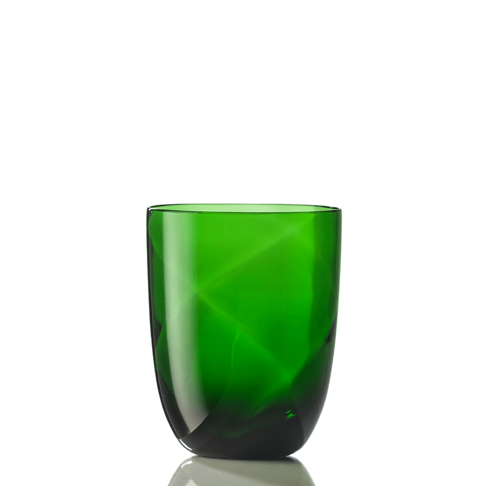 Idra Textured Murano Glass Tumbler, Lente