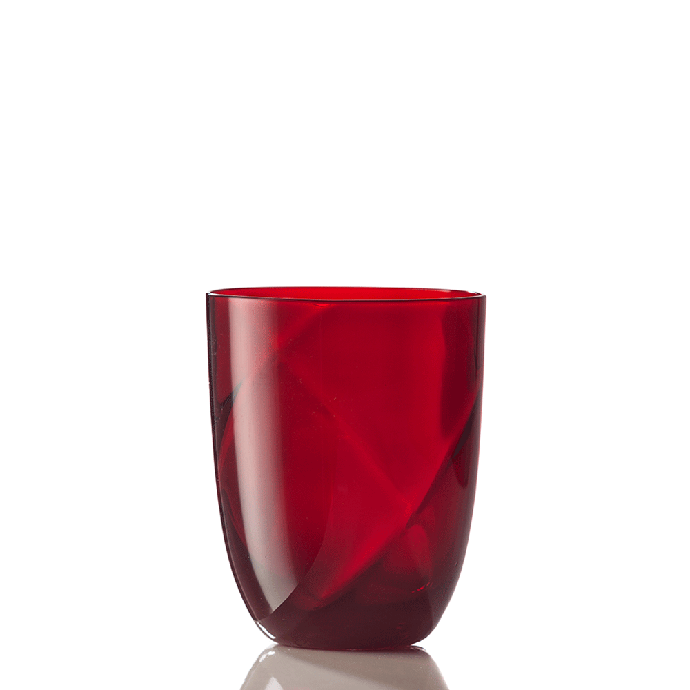 Idra Textured Murano Glass Tumbler, Lente