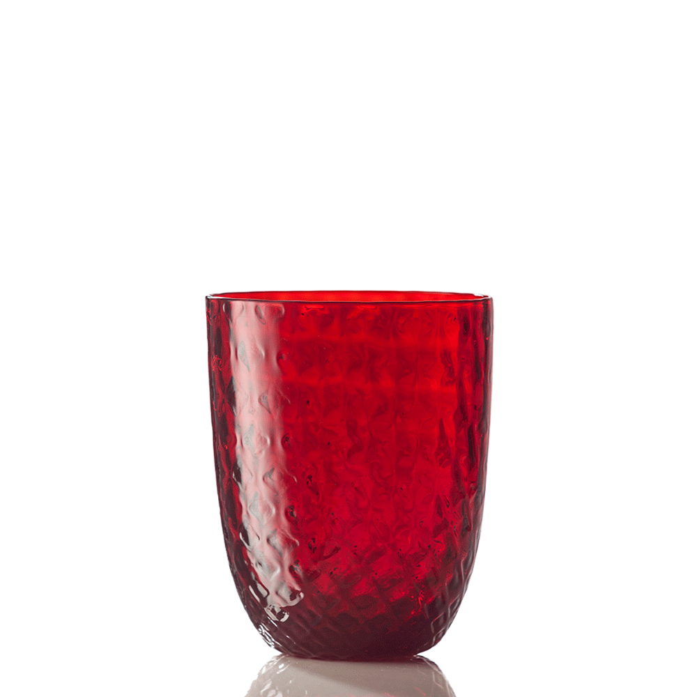 Idra Textured Murano Glass Tumbler, Balloton