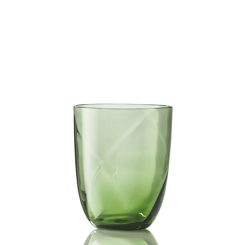 Idra Textured Murano Glass Tumbler, Lente