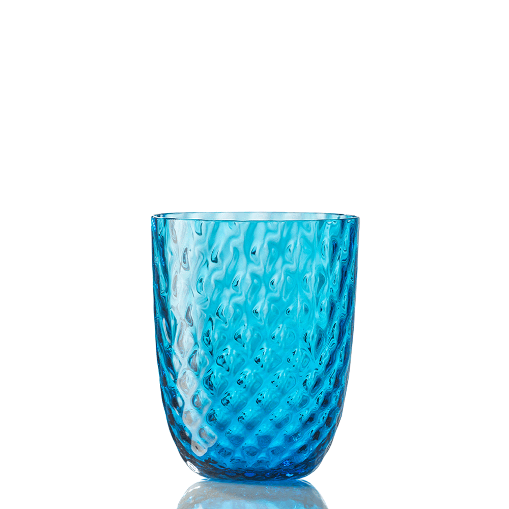 Idra Textured Murano Glass Tumbler, Balloton