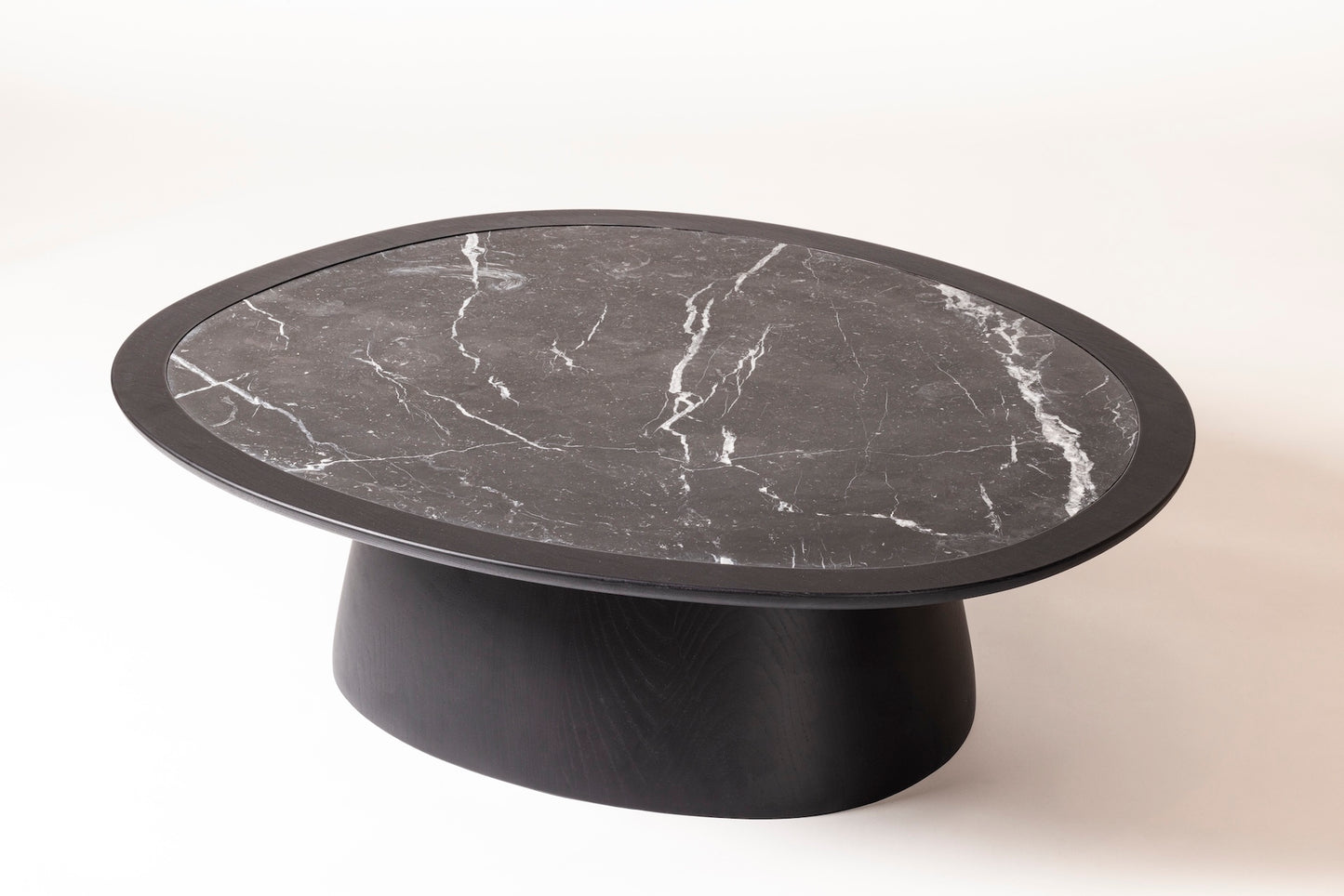 Giobagnara × Kelly Wearstler Maris | Coffee Tables: Solid wood base with marble top in Bardiglio, Royal Yellow, or Marquina Black | Furniture / Coffee Tables | 2Jour Concierge, your luxury lifestyle shop | luxury interiors, designer living, hospitality décor, refined modern homes, yacht interiors, boutique hotels, executive offices