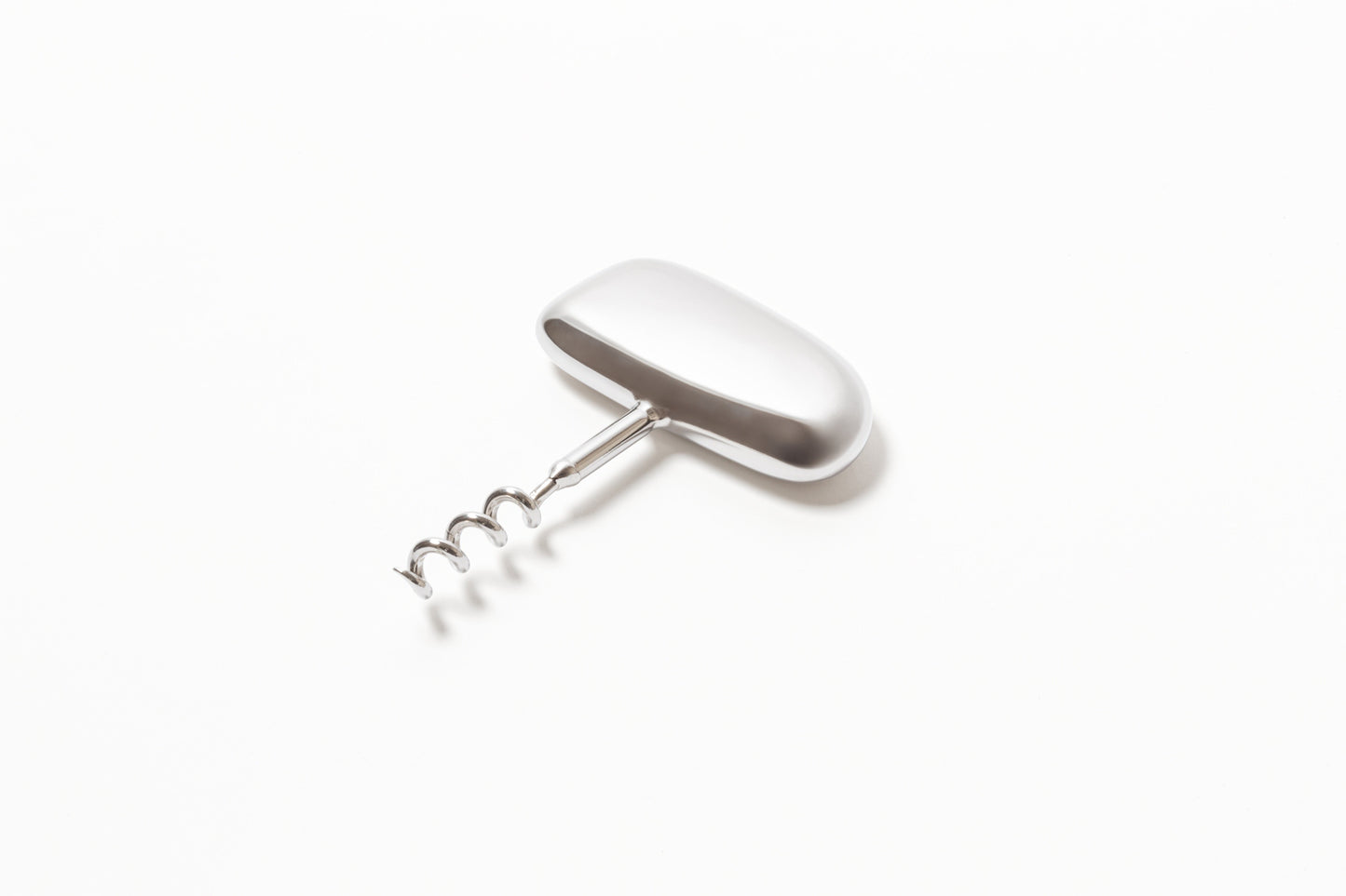 Giobagnara x Kelly Wearstler Maris Corkscrew | Crafted from polished stainless steel with sleek, flowing lines for refined cocktail preparation | Functional and elegant | Barware Accessories | 2Jour Concierge, your luxury lifestyle shop