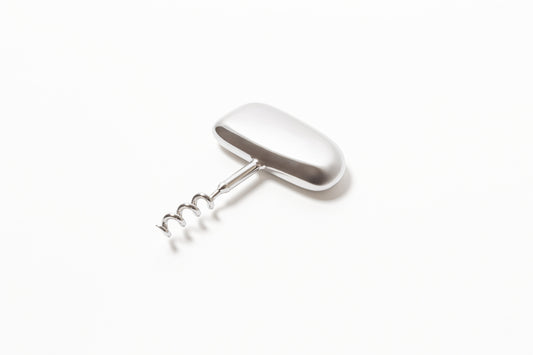 Giobagnara x Kelly Wearstler Maris Corkscrew | Crafted from polished stainless steel with sleek, flowing lines for refined cocktail preparation | Functional and elegant | Barware Accessories | 2Jour Concierge, your luxury lifestyle shop