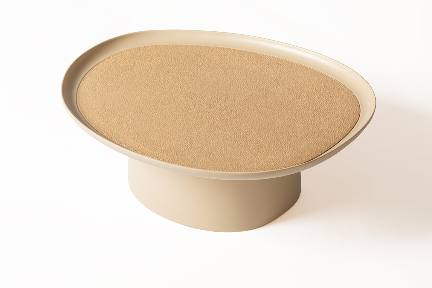 Giobagnara x Kelly Wearstler Maris Cast Aluminium Raised Tray Round
Elevated sandblasted aluminium trays with removable leather inlay and non-slip waterproof rubber base. | Contemporary elegance | Home Accessories | 2Jour Concierge, your luxury lifestyle shop