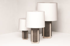 x Stéphane Parmentier Palazzo Marble & Suede Table Lamp