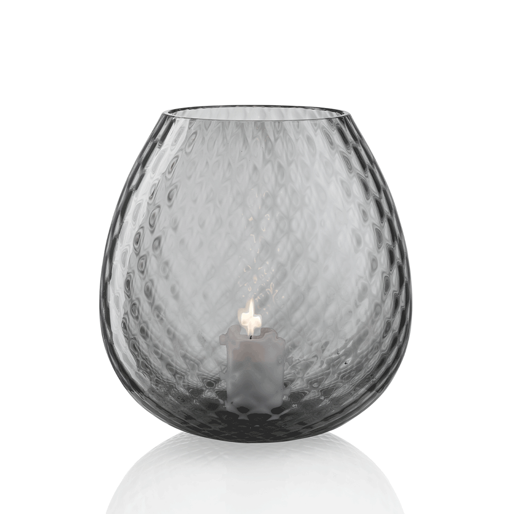 NasonMoretti Macramè candle holders – XL & XXL | Statement pieces handcrafted in Murano glass with refined "balloton" texture | Available in a bold color palette including amber, grey, brown, ruby red, soraya green, and violet | These oversized candle holders bring a sculptural elegance and vibrant glow to any space | Design by NasonMoretti | Home decor & candle holders | 2Jour Concierge, your luxury lifestyle shop