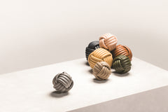 Nodo Nappa Leather Doorstop
