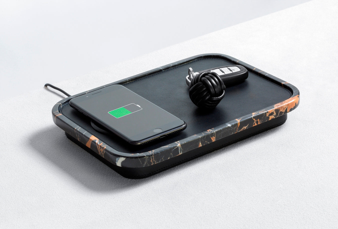 Giobagnara Polo Marmo Wireless Charger | 2Jour Concierge, #1 luxury high-end gift & lifestyle shop