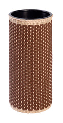 Cézanne Leather & Rattan Umbrella Stand