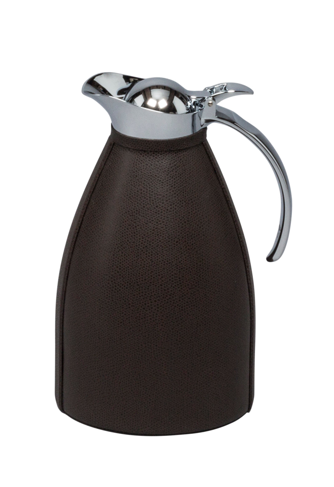 Monceau Leather-Covered Insulated Stainless Steel Carafe 1.5 lt