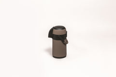 Orangerie Leather-Covered Insulated Stainless Steel Airpot with Pour-Through Stopper