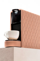 Essenza Diamonds Leather-Bound Nespresso Coffee Machine