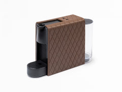 Essenza Diamonds Leather-Bound Nespresso Coffee Machine With Removable Cover