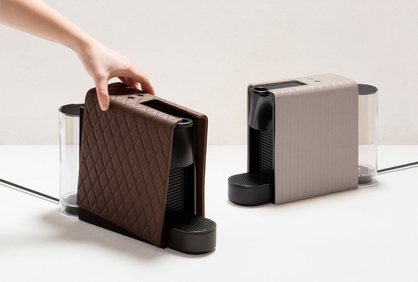Pigment France Essenza Diamonds Coffee Machine With Removable Cover | Premium Kitchen Appliances, Elegant Coffee Makers & Unique Gifts | 2Jour Concierge