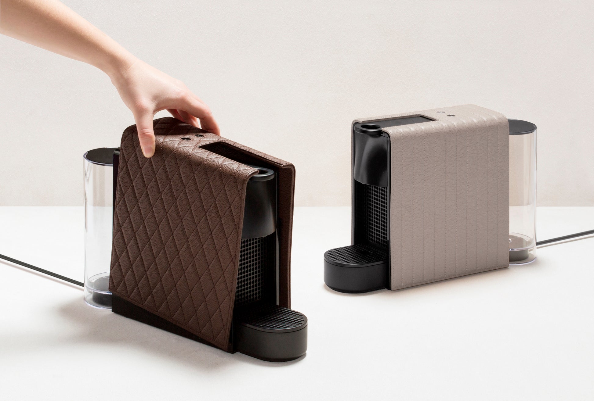 Pigment France Essenza Diamonds Coffee Machine With Removable Cover | Premium Kitchen Appliances, Elegant Coffee Makers & Unique Gifts | 2Jour Concierge