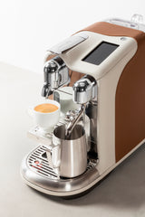 Creatista Pro Leather-Bound Nespresso Coffee Machine