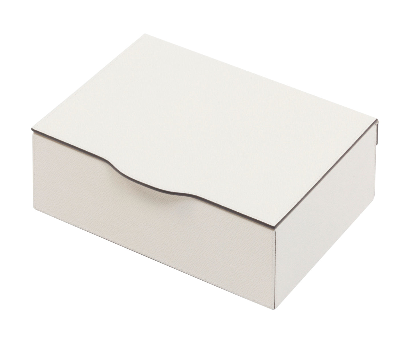 Saint-Germain Leather-Covered Wood Coffee Organizer For Nespresso Classic Capsules S Diamonds (Sieger Lines Cup)
