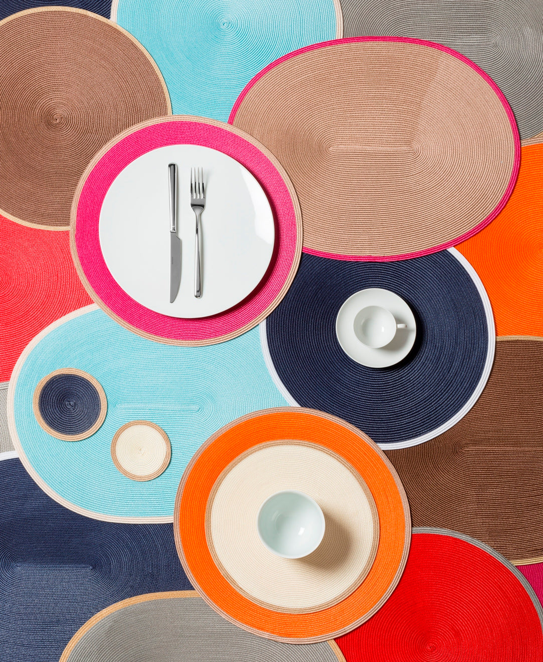 Trocadero TechStraw Placemat Oval Bicolor