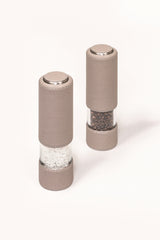Lyon Leather-Covered Electric Salt Mill