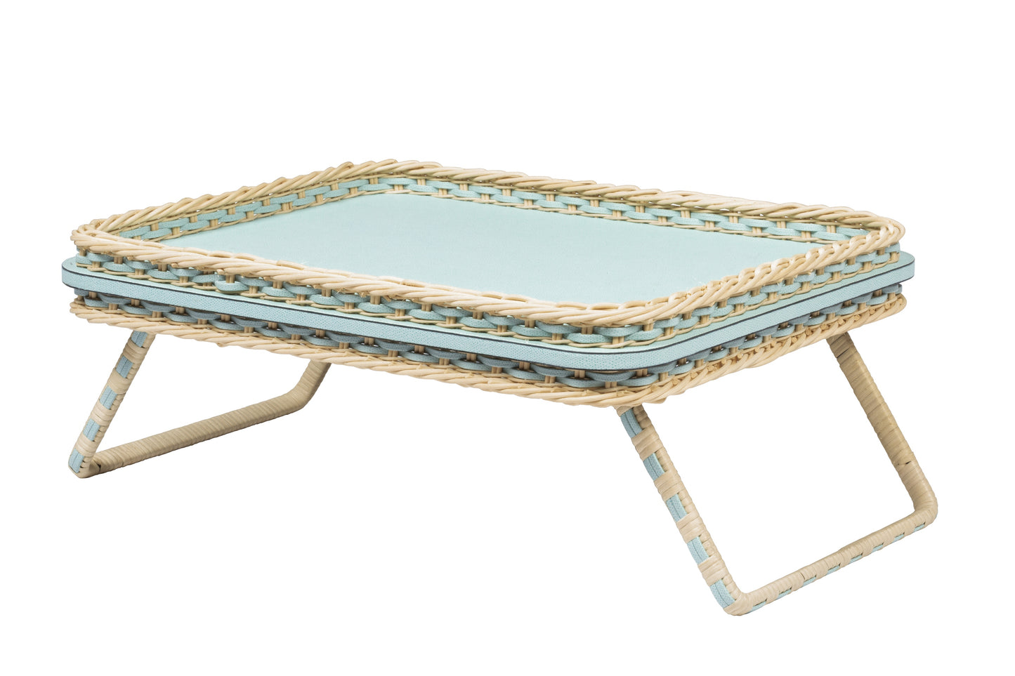 Pigment France Reims Leather & Rattan Bed Tray | Luxury Bedroom Accessories, Elegant Breakfast Trays & Gift Items | 2Jour Concierge, #1 luxury high-end gift & lifestyle shop