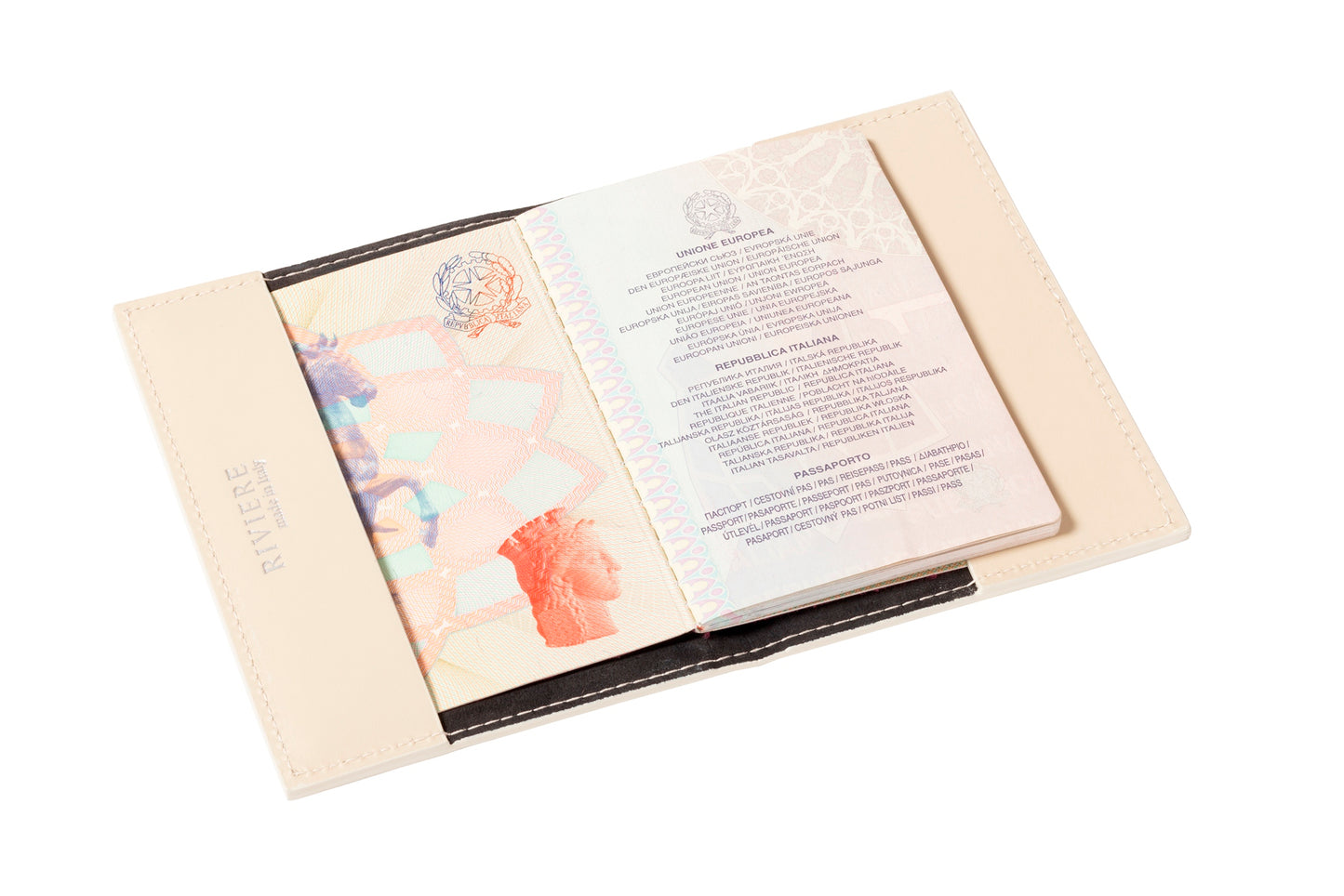 Rivière Handwoven Passport Holder | Handwoven leather design that adds a refined touch to your travel essentials | Compact and elegant | Travel Accessories | 2Jour Concierge, your luxury lifestyle shop