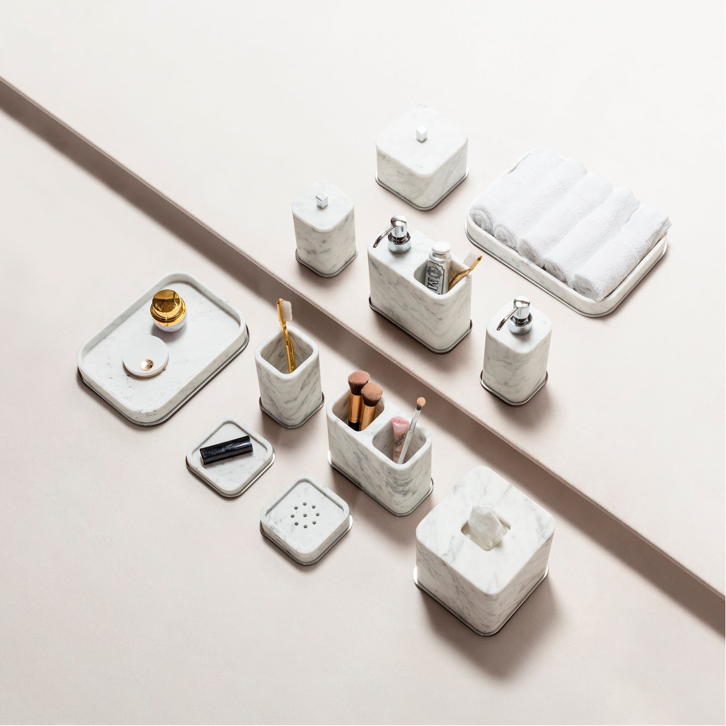 Polo Marble Toothbrush Holder