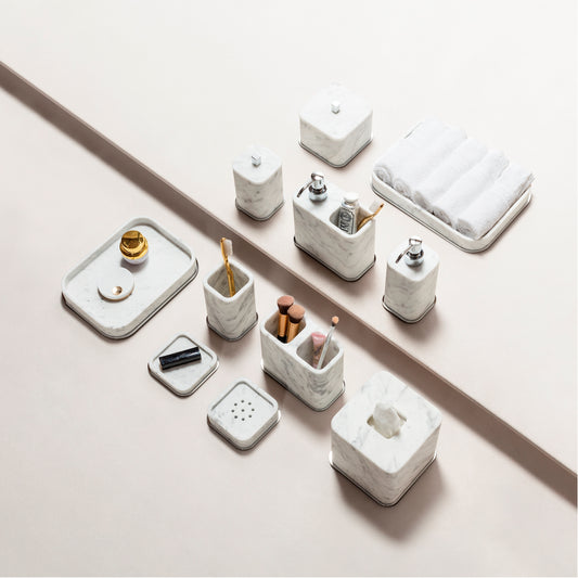Polo Marble Toothbrush Holder