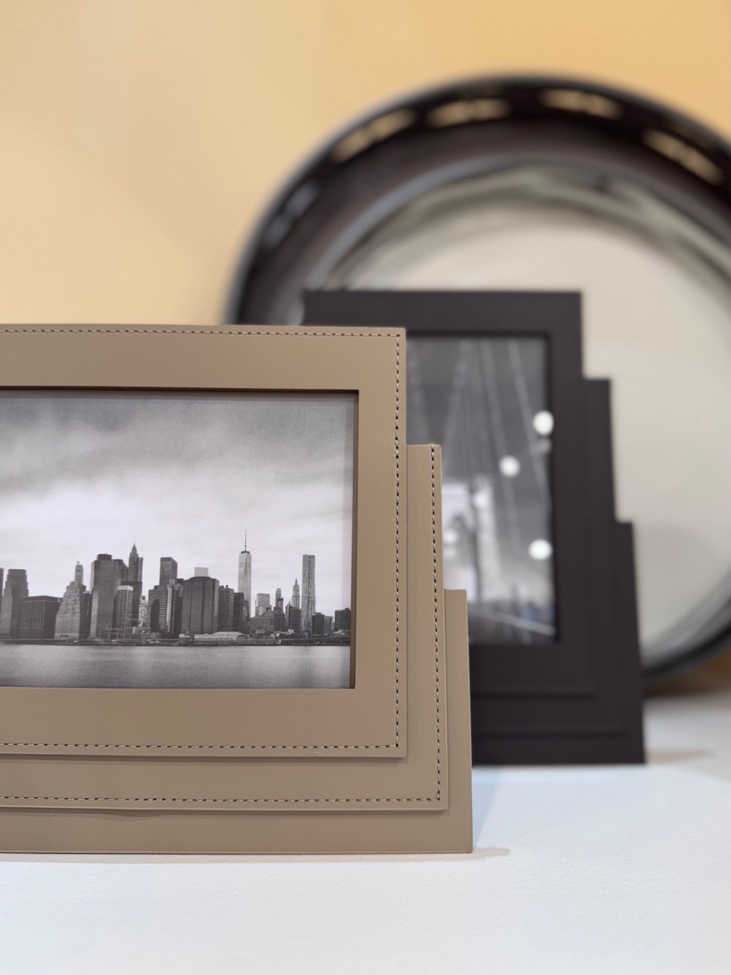 Broadway Regenerated Leather Picture Frame