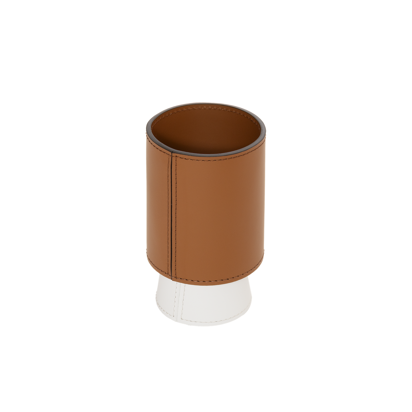 Rudi Zenit | Desk Set: Regenerated leather with contrasting base and smooth, matte finish, featuring a complete suite of accessories (desk blotter, pen holder, trays, and boxes) for organized and elegant workspaces | Office + Tech / Desk Sets & Organizers | 2Jour Concierge, your luxury lifestyle shop