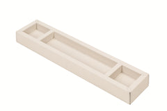 Trebic Leather-Covered Wood Pen Holder