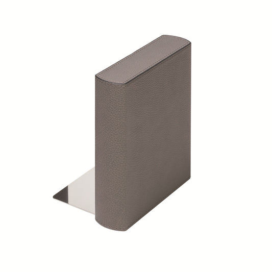 Giobagnara Leather-Covered Wood Bookend | Elegant and Functional Design | Perfect for Organizing and Displaying Books | Explore a Range of Luxury Home Accessories at 2Jour Concierge, #1 luxury high-end gift & lifestyle shop