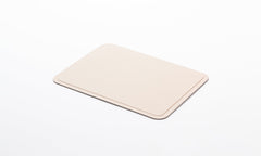 Polo Leather-Covered Wood Desk Blotter Large