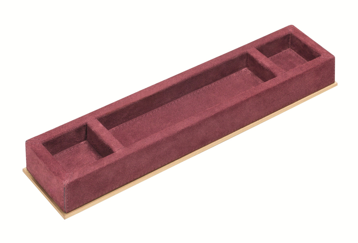 Giobagnara Firenze Leather-Covered Wood Pen Holder 3 With Metal Base | Elegant Desk Organization | Premium Leather and Wood Construction | Available in Three Finishes | Part of Firenze Desk Set | Available at 2Jour Concierge, #1 luxury high-end gift & lifestyle shop