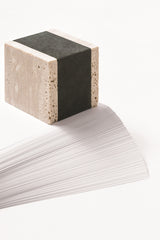 Carlo Marble & Leather Paperweight