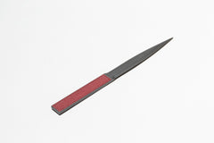 Curzio Leather-Covered Metal Paper Knife