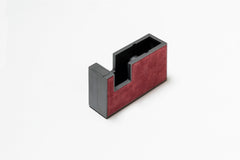 Curzio Leather-Covered Metal Tape Dispenser