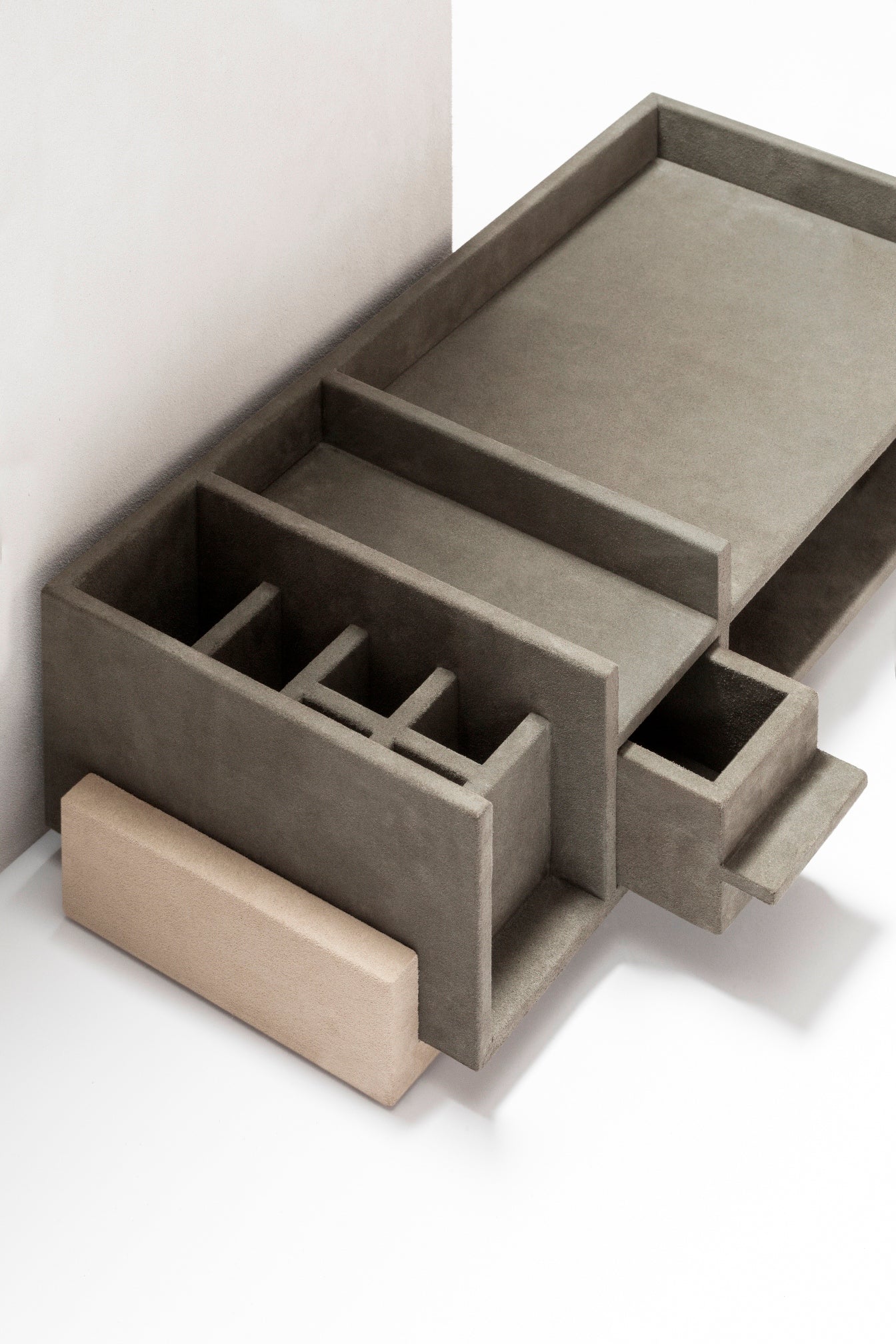 Giobagnara x Stéphane Parmentier Personal Assistant Desk Organizer | Miniature Architectural Structure | Essential Design | Keep Desk Clean & Organized | Adds Unique Style | Elegant & Functional Office Accessory | Suitable for Refined Living & Business Ambiences | Available at 2Jour Concierge, #1 luxury high-end gift & lifestyle shop