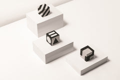 x Stéphane Parmentier Suede-Covered Wood Paperweight