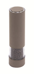 Otello Leather-Covered Stainless-Steel and Acrylic Electric Pepper Mill