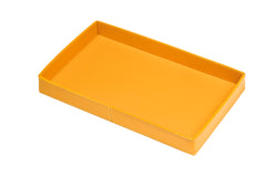 Omega Regenerated Leather Valet Tray Rectangular