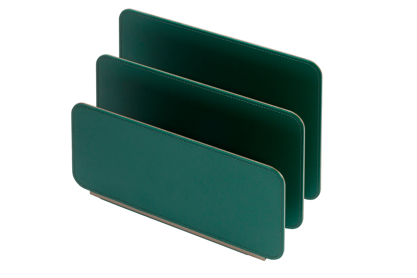 RUDI Tour Magazine Holder | Elegant and Functional Storage Solution | Aluminium Structure with Tecnocuoio® Regenerated Leather Inserts | Designed by Adam D. Tihany | Explore a Range of Luxury Home Accessories at 2Jour Concierge, #1 luxury high-end gift & lifestyle shop