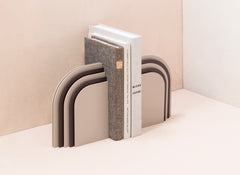 Empire Regenerated Leather Bookend (Set of 2)