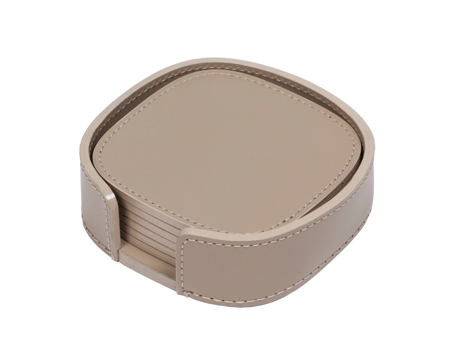 RUDI Acquerello Coaster Holder & 6 Coasters | 2Jour Concierge, #1 luxury high-end gift & lifestyle shop