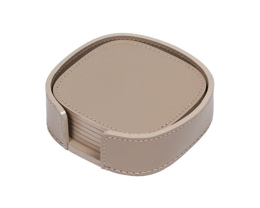 RUDI Acquerello Coaster Holder & 6 Coasters | 2Jour Concierge, #1 luxury high-end gift & lifestyle shop