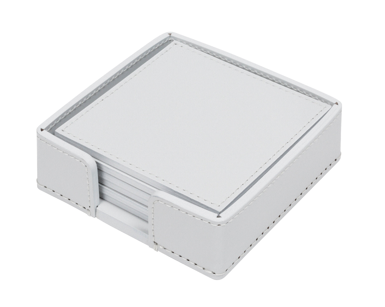 RUDI Acquerello Coaster Holder & 6 Coasters (square) | 2Jour Concierge, #1 luxury high-end gift & lifestyle shop